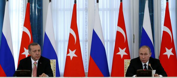 Recep Tayyip Erdoğan - Vladimir Putin Recep Tayyip Erdoğan - Vladimir Putin - Sputnik Türkiye