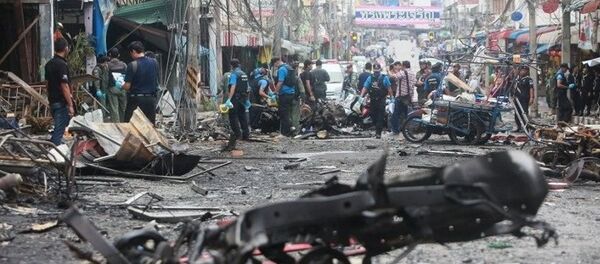 Tayland'ın Hua Hin isimli tatil beldesinde şiddetli patlamalar yaşandı. - Sputnik Türkiye