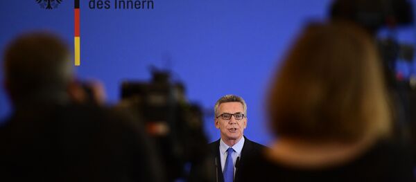 Thomas de Maiziere - Sputnik Türkiye