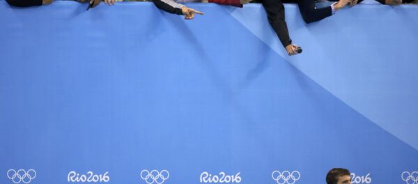 ABD'li yüzücü Michael Phelps - Sputnik Türkiye