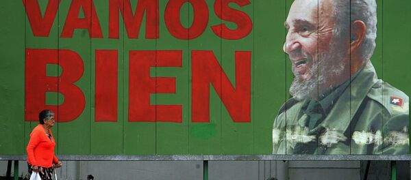 Küba Devrimi lideri Fidel Castro - Sputnik Türkiye