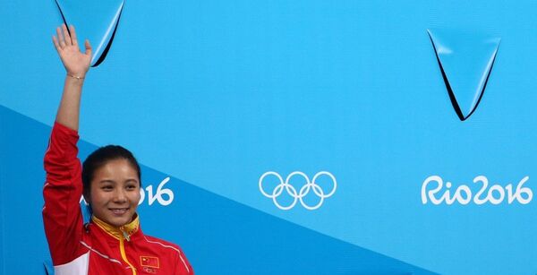Çinli sporcu He Zi'ye, erkek arkadaşı, Olimpiyat Oyunları sırasında evlenme teklifinde bulundu - Sputnik Türkiye