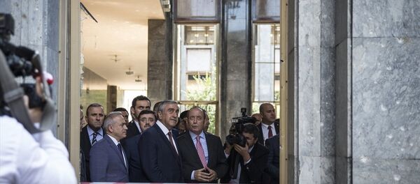 Kuzey Kıbrıs Lideri Mustafa Akıncı, - Sputnik Türkiye