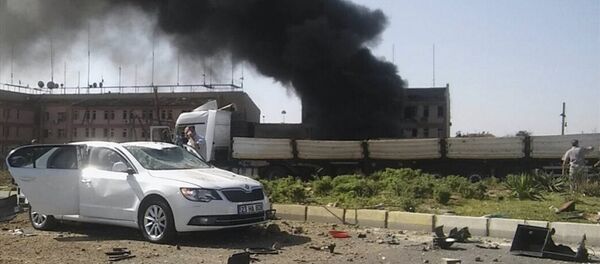 Elazığ'da İl Emniyet Müdürlüğü önünde patlama - Sputnik Türkiye