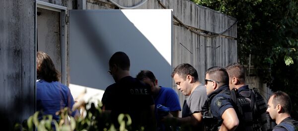 Darbe girişiminin ardından Yunanistan'ın Dedeağaç kentine kaçan askerler - Sputnik Türkiye