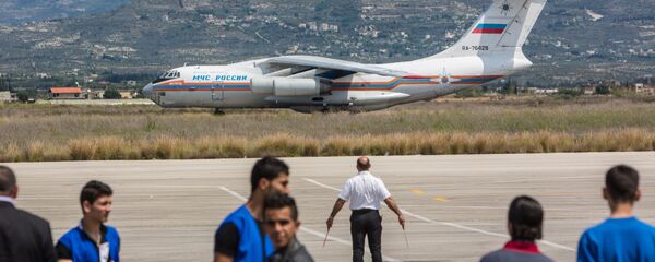 Rusya'dan Suriye'ye insani yardım - Sputnik Türkiye