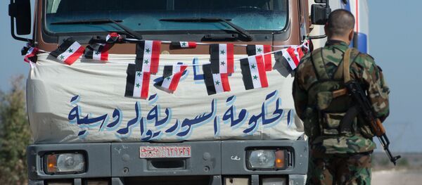 Rusya'dan Suriye'ye insani yardım - Sputnik Türkiye