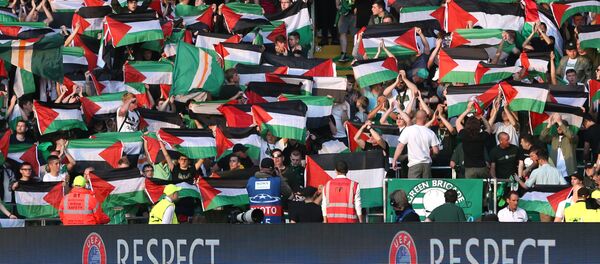 Celtic / Filistin bayrağı - Sputnik Türkiye