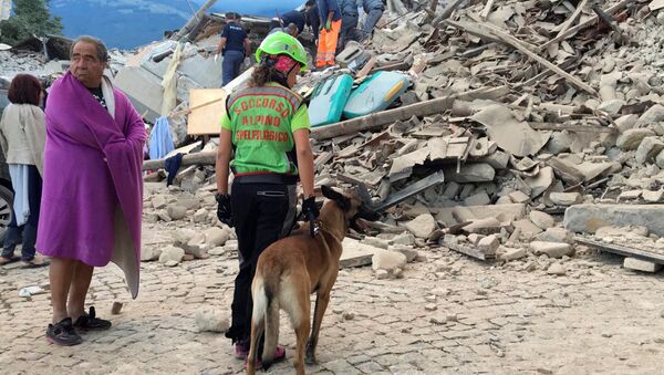 İtalya'da deprem - Sputnik Türkiye