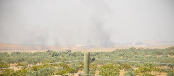 'Fırat Kalkanı' operasyonuna katılan Türk tankları Suriye sınırını geçti. - Sputnik Türkiye