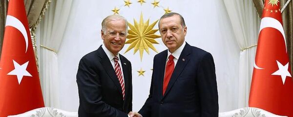 Joe Biden ve Recep Tayyip Erdoğan - Sputnik Türkiye