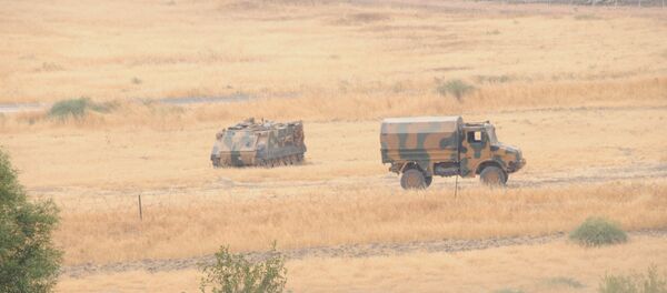 Türk askeri Cerablus'ta - Sputnik Türkiye