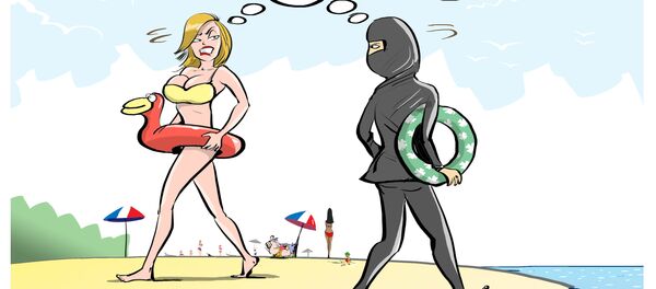 Fransa'da burkini yasağı askıya alındı - Sputnik Türkiye