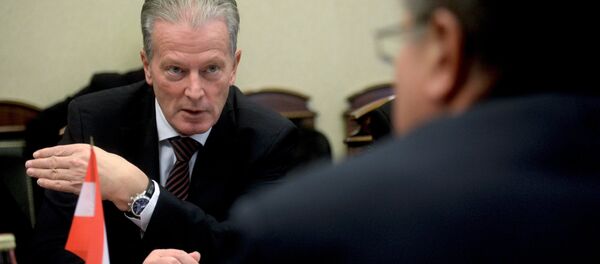 Avusturya Başbakan Yardımcısı ve Ekonomi Bakanı Reinhold Mitterlehner Avusturya Başbakan Yardımcısı ve Ekonomi Bakanı Reinhold Mitterlehner - Sputnik Türkiye