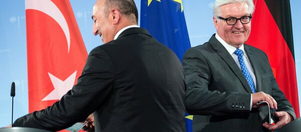 Mevlüt Çavuşoğlu - Frank Walter Steinmeier - Sputnik Türkiye