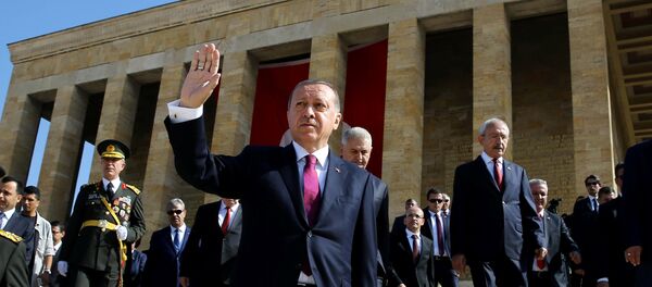 Recep Tayyip Erdoğan Anıtkabir'de / 30 Ağustos Recep Tayyip Erdoğan Anıtkabir'de / 30 Ağustos - Sputnik Türkiye