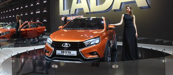 Московский международный автомобильный салон-2016. День первый Московский международный автомобильный салон-2016. День первый - Sputnik Türkiye