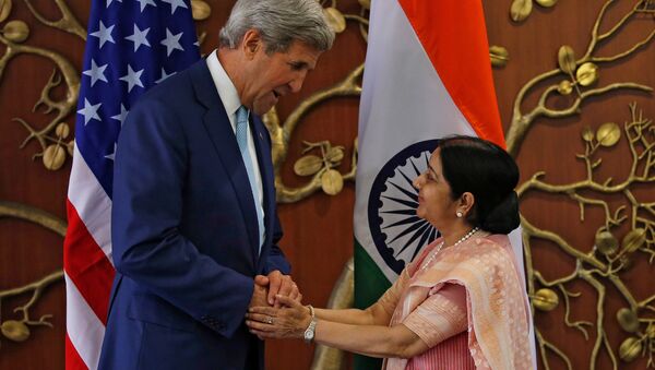 John Kerry - Sushma Swaraj - Sputnik Türkiye