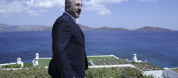 Dışişleri Bakanı Mevlüt Çavuşoğlu Yunanistan'da - Sputnik Türkiye