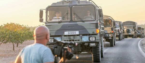 Tank, ZPT, Cerablus, suriye, Fırat Kalkanı - Sputnik Türkiye