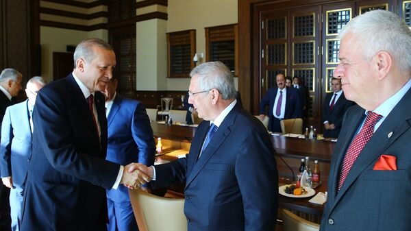 Recep Tayyip Erdoğan - Aziz Yıldırım - Sputnik Türkiye