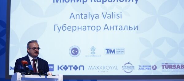 Antalya Valisi Münir Karaloğlu Antalya Valisi Münir Karaloğlu - Sputnik Türkiye