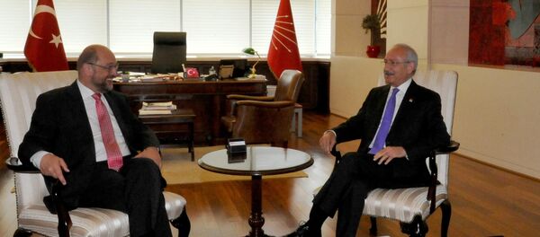 Martin Schulz - Kemal Kılıçdaroğlu - Sputnik Türkiye