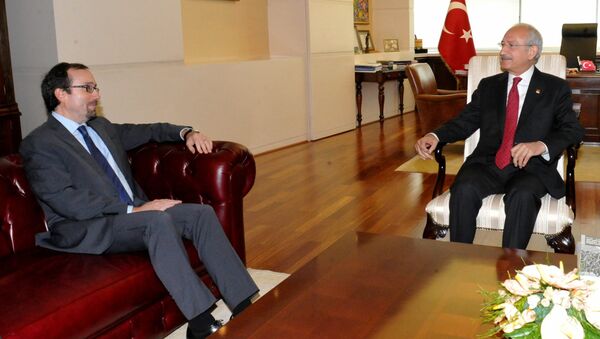 CHP Genel Başkanı Kemal Kılıçdaroğlu, ABD Büyükelçisi John Bass ile görüştü. - Sputnik Türkiye