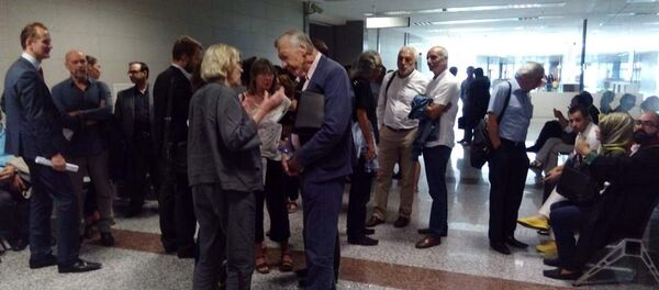 Balyoz davasında kumpas iddialarıyla ilgili haklarında dava açılan gazeteciler Mehmet Baransu, Yasemin Çongar, Ahmet Altan ve Yıldıray Oğur’un yargılanmasına başlandı. - Sputnik Türkiye