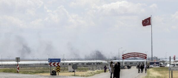 Turkish-Syrian border region near Kilis on May 7, 2016 - Sputnik Türkiye