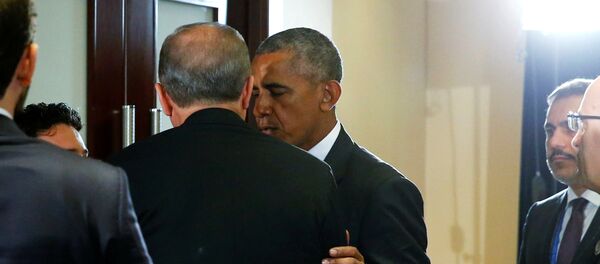 Recep Tayyip Erdoğan - Barack Obama - Sputnik Türkiye