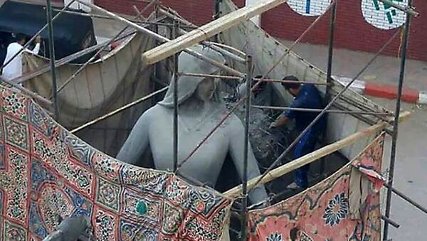 Mısır'daki 'Şehit Annesi' heykeli - Sputnik Türkiye