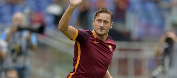 Roma'nın efsane kaptanı Francesco Totti - Sputnik Türkiye