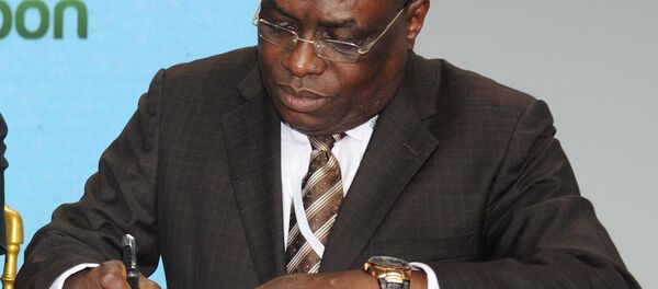 Eski Gabon Adalet Bakanı Seraphin Moundounga - Sputnik Türkiye