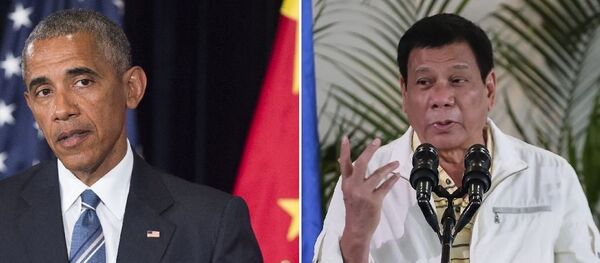 Obama-Duterte - Sputnik Türkiye