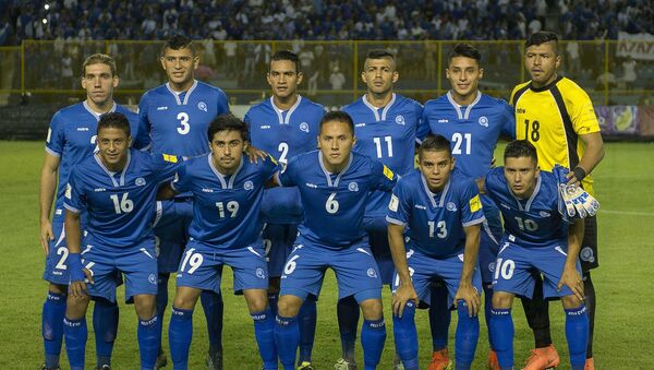 El-Salvador-futbol-takımı-2015-2016 - Sputnik Türkiye