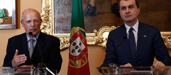 Augusto Santos Silva - Ömer Çelik - Sputnik Türkiye