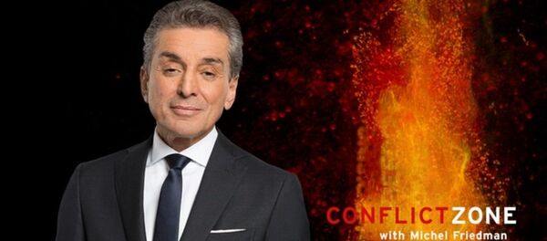 Conflict Zone programının sunucusu Michel Friedman - Sputnik Türkiye