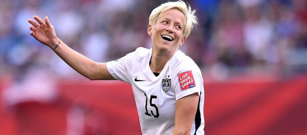 Seatlle Reign oyuncusu Megan Rapinoe Seatlle Reign oyuncusu Megan Rapinoe - Sputnik Türkiye