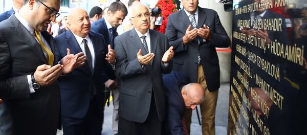 Atatürk Havalimanı saldırısında ölenler için anıt - Sputnik Türkiye