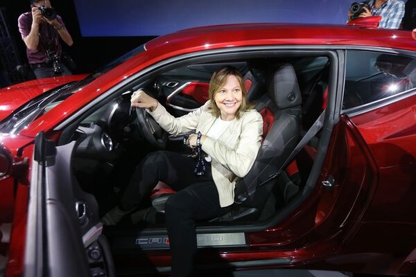 General Motors CEO, Mary Barra - Sputnik Türkiye