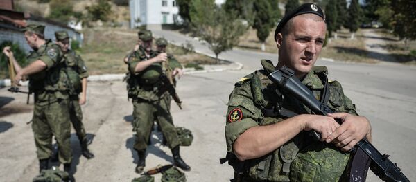 Sivastopol'da Karadeniz Filosu'na bağlı Rusya askerleri - Sputnik Türkiye