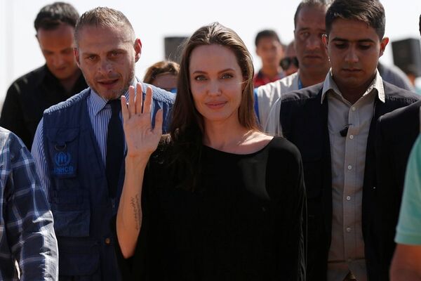 Angelina Jolie, Ürdün - Sputnik Türkiye