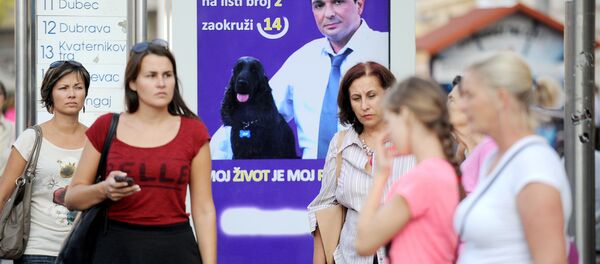 Hırvatistan'da seçim - Sputnik Türkiye