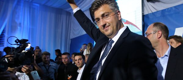 HDZ Genel Başkanı Andrej Plenkoviç - Sputnik Türkiye