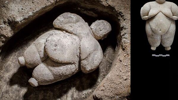 Çatalhöyük'te eşsiz kadın heykelciği - Sputnik Türkiye