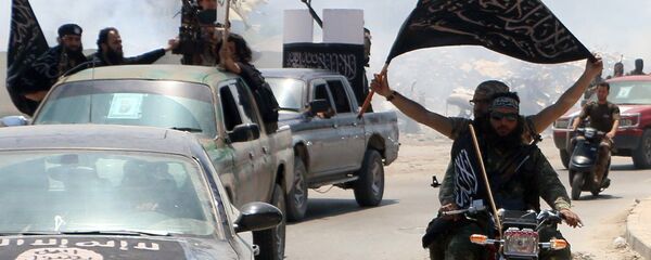 El Kaide bağlantılı El Nusra militanları - Sputnik Türkiye