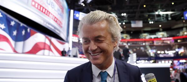 Hollandalı aşırı sağcı Özgürlük Partisi (PVV) lideri Geert Wilders - Sputnik Türkiye