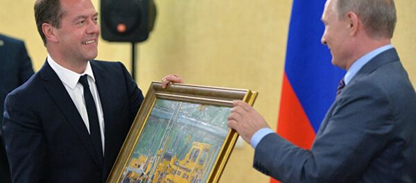 Vladimir Putin ve Dimitriy Medvedev - Sputnik Türkiye