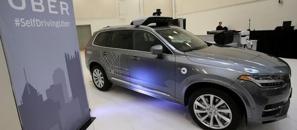 Uber sürücüsüz araç - Sputnik Türkiye